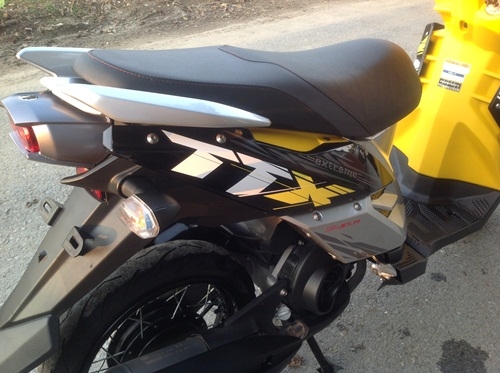 ขายyamaha ttx สีดำเหลืองปี2555