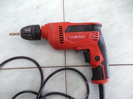 สว่านไฟฟ้า 10mm maktec Drill MT607 ซ้ายขวา (3/8") keyless