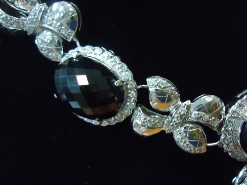 สร้อยเงินแท้ 92.5 ฝั่งนิล 2,900.-