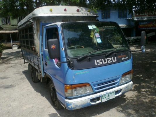 ขาย ISUZU 4 ล้อ ป้ายเล็กไม่ติดเวลา (ป้ายนนทบุรี) หัวการ์ตูน, กระจกไฟฟ้า, เครื่อง 3100 cc, Power, สภาพดี ซัซซีสวย เดิม ๆ ไม่ผุ (สีไม่สวยเท่านั้น) กระบะสวยเดิม ๆ พื้นปูเหล็ก แอร์เย็น 345,000