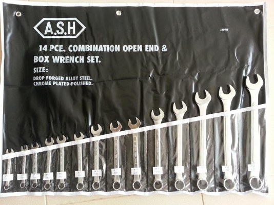 ขาย ชุดประแจแหวนข้างปากตาย Asahi ญี่ปุ่นแท้