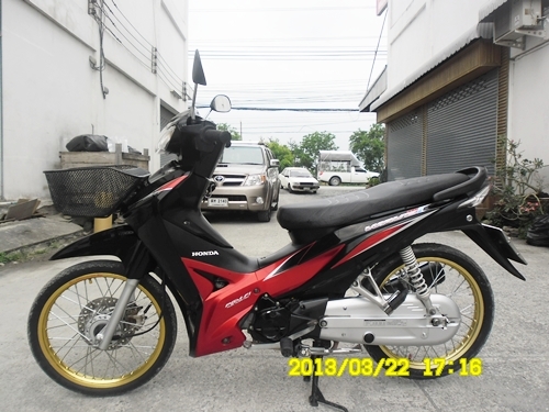 wave110iปี54รถบ้านมือเดียวเครื่องดีมากสีสวยภาษีไม่ขาด