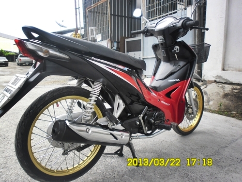 wave110iปี54รถบ้านมือเดียวเครื่องดีมากสีสวยภาษีไม่ขาด