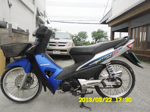 wave100s รถบ้านปี48เครื่องดีแน่นๆเอกสารครบโอนใด้