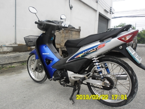 wave100s รถบ้านปี48เครื่องดีแน่นๆเอกสารครบโอนใด้