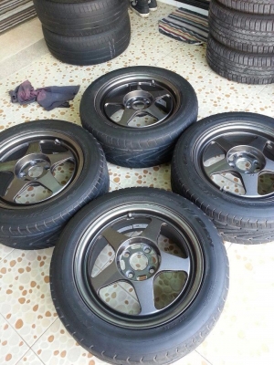 ขายล้อพร้อมยาง ขอบ 15 ลายspoon