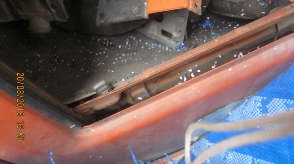 หัว อีซูซุNPR 120 สภาพถอดรื้อ รอทำสี