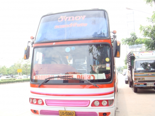 ขายรถบัสแอร์ ป.2 สภาพดีพร้อมใช้งานระบบแก๊สประหยัดสุดๆ