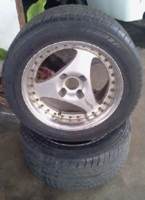 ล้อ advan ouni  4/114