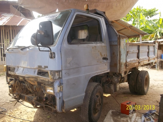 ขาย6ล้อดั๊ม   NKR 58E  เครื่อง   110แรงพวงมาลัยเพาเวอร์