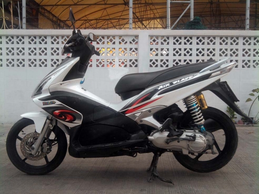 ขออนุญาติขาย Honda Airblade 110 cc. สีขาวมุก ล้อแม็ก