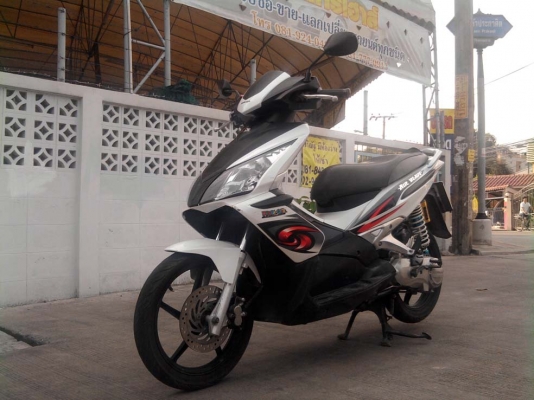 ขออนุญาติขาย Honda Airblade 110 cc. สีขาวมุก ล้อแม็ก