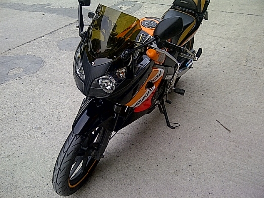 CBR ส้มดำ ไมล์เหลือง รถปิ้งพร้อมใช้ รักษามาก CBR ส้มดำ ไมล์เหลือง รถปิ้งพร้อมใช้ รักษามาก