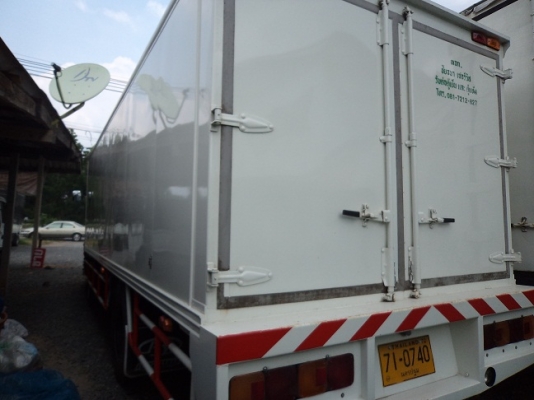 ขายรถ 6 ล้อ HINO Mega FG เครื่อง 220 แรงม้า ตู้เย็นอลูมิเนียม ยาว 7 เมตร รถสวยมาก