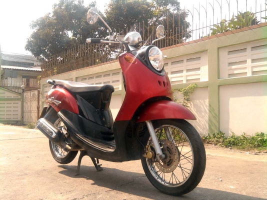 ขออนุญาติขาย Yamaha Fino 115 cc. สีแดงดำ