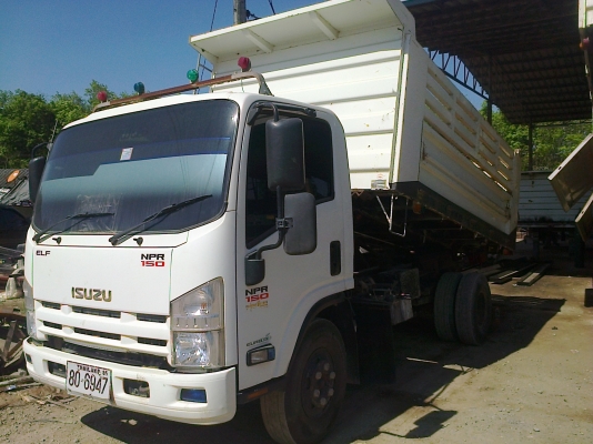 ขาย6ล้อดั้มหัวตืก ยูโร3 ISUZU NPR 150แรง สวยๆเดิมๆไมล์99000กว่า กม.ใช้น้อย