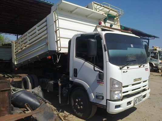 ขาย6ล้อดั้มหัวตืก ยูโร3 ISUZU NPR 150แรง สวยๆเดิมๆไมล์99000กว่า กม.ใช้น้อย