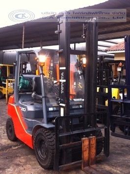 ขายรถ โฟล์คลิฟท์ TOYOTA รุ่น 8-FG20 รถ1,300 ชม.