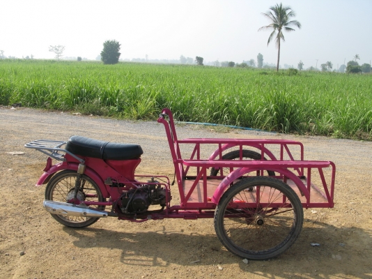 ซาเล้ง Classic ถังแยกสีชมพู สุพรรณบุรี