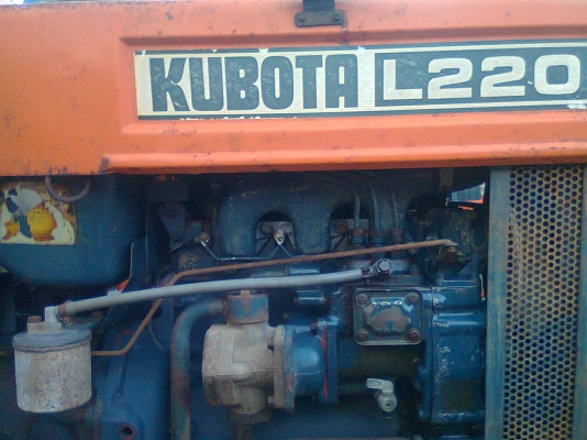คูโบต้า L2200 สภาพเดิมๆ + ผานบุกเบิก + คราด + ล้อเหล็ก + ครุบตีดิน