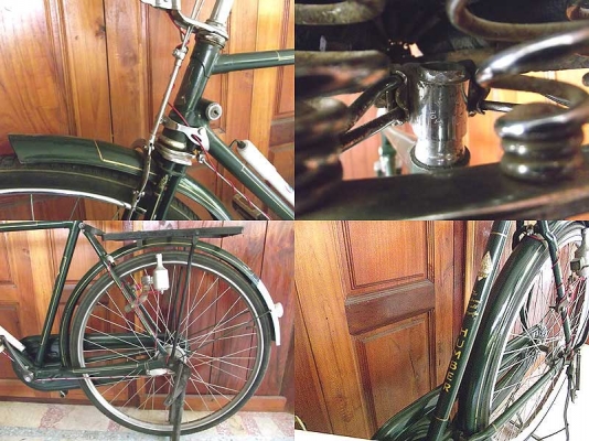 ขายจักรยานโบราณอังกฤษ ฮัมเบอร์ 28 คิงจอร์ท ชายชาตรีปั่นดีมีรูปครับ