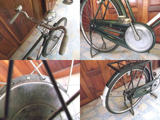 ขายจักรยานโบราณอังกฤษ ฮัมเบอร์ 28 คิงจอร์ท ชายชาตรีปั่นดีมีรูปครับ