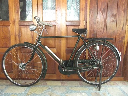 ขายจักรยานโบราณอังกฤษ ฮัมเบอร์ 28 คิงจอร์ท ชายชาตรีปั่นดีมีรูปครับ