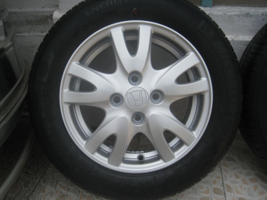 ขายล้อแม็ก Honda brio 14"x5" 4 รู100 et50 (081-3747940)