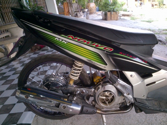 ด่วน!นูโวMXแต่งตัวแรงสวยๆ สต๊าทมือ ปี49 รถเครื่องแน่นๆ  พร้อมใช้ ทะเบียน+เอกสารโอน ภาษีไม่หมด