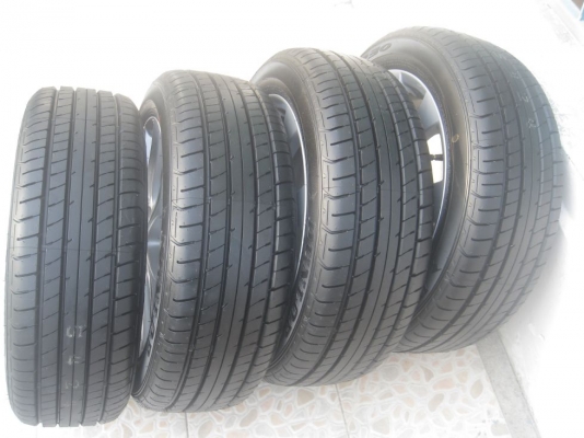 ขายล้อแม็กเดิม mazda2  15"x6" 4รู100 et45+ยาง ปี 13 (081-3747940)