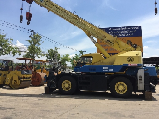 รถเครน 25 ตัน Tadano TR250-M6 สภาพดี พร้อมใช้งาน ระบบไฟฟ้าครบ รถเครน 25 ตัน Tadano TR250-M6 สภาพดี พร้อมใช้งาน ระบบไฟฟ้าครบ
