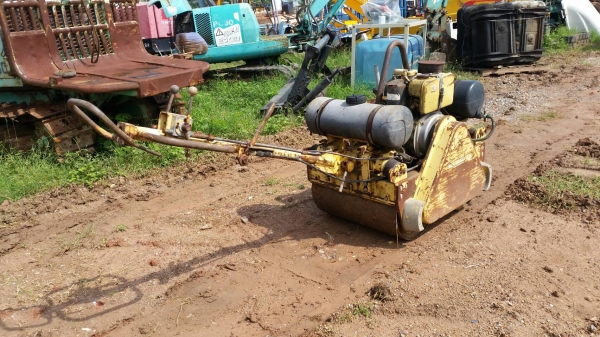 ขาย รถบดดินเดินตาม BOMAG BW65S-2 ดีเชล หน้าเหล็กหลังเหล็ก พร้อมใช้งาน