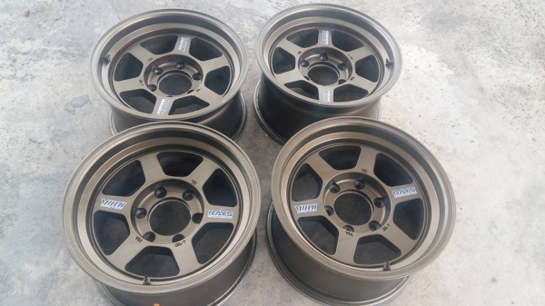 ขายล้อแม็กมือ2 te37x 16"×8.5" et0 6รู139.7 งาน TAM สนใจติดต่อ ร้าน ก.เจริญการยางครับ 081-3747940 ขายล้อแม็กมือ2 te37x 16"×8.5" et0 6รู139.7 งาน TAM สนใจติดต่อ ร้าน ก.เจริญการยางครับ 081-3747940