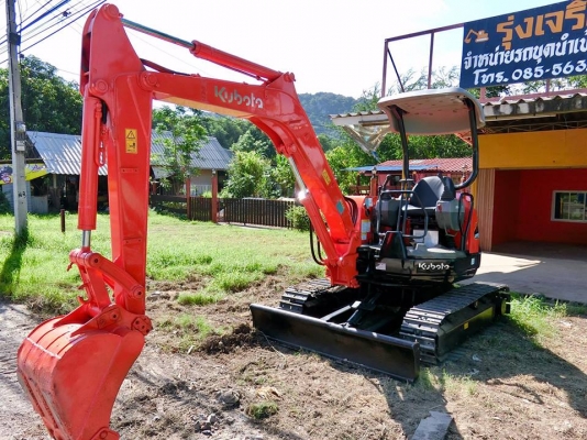 KOBOTA U-35 ขนาดPC-35<คอลโทนสั้นปั๊มนิ้ว>รถเก่านอกแท้มีเอกสาร<มีVDOชม>☎️ติดต่อ 085-5632278 (ราคาต่อรองได้)