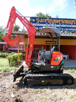 KOBOTA U-35 ขนาดPC-35<คอลโทนสั้นปั๊มนิ้ว>รถเก่านอกแท้มีเอกสาร<มีVDOชม>☎️ติดต่อ 085-5632278 (ราคาต่อรองได้)