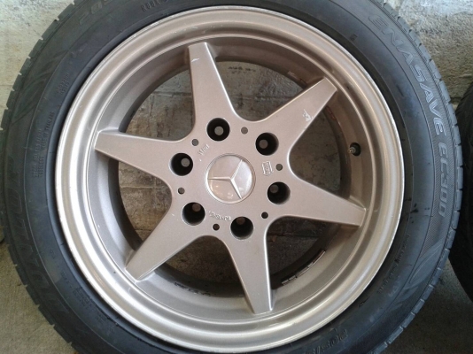 ขอบ16นิ้ว6รู พร้อมยาง ชุดนี่ ราคา 6900 บาท