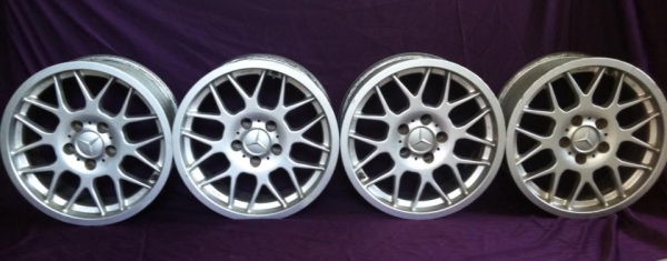 แม็ก BBS ขอบ 7Jx16 H2 5รู 112 ใส่เบนซ์