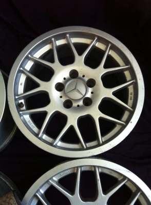 แม็ก BBS ขอบ 7Jx16 H2 5รู 112 ใส่เบนซ์