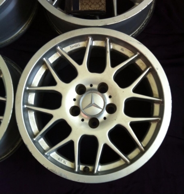 แม็ก BBS ขอบ 7Jx16 H2 5รู 112 ใส่เบนซ์