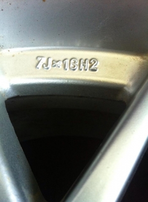 แม็ก BBS ขอบ 7Jx16 H2 5รู 112 ใส่เบนซ์