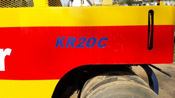 รถบดล้อยาง9ล้อ KAWASAKI KR20C เอกสารเล่มทะเบียน