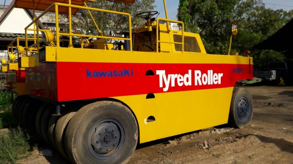 รถบดล้อยาง9ล้อ KAWASAKI KR20C เอกสารเล่มทะเบียน