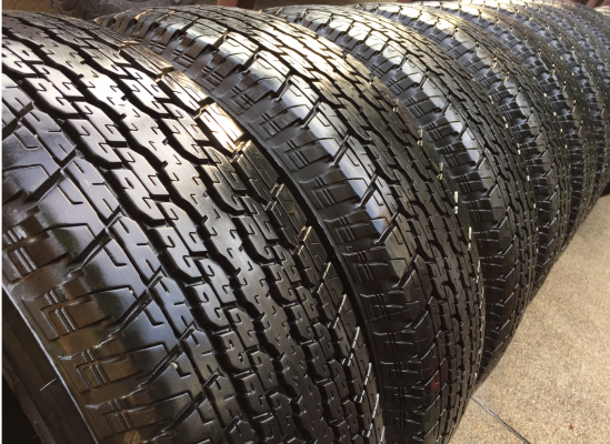 (หมดแล้วครับ) ยาง Bridgestone 245 70 16 ปี16 มีให้เลือก 7ชุด ดอกเต็ม ไม่มีปะ ราคาไม่แพง