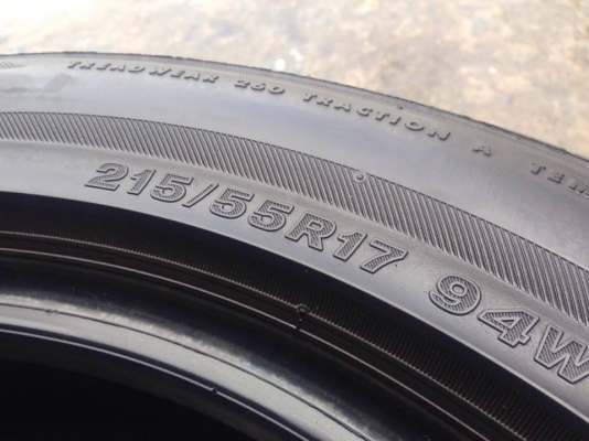ยาง Bridgstone 215-55-17 ปี 16 ครบชุด 4 เส้น 7500 สภาพสวยๆไม่บวมไม่กินข้าง ดอกยางเหลือเยอะเอาไปวิ่งกันใด้อีกยาวค่ะ ยาง Bridgstone 215-55-17 ปี 16 ครบชุด 4 เส้น 7500 สภาพสวยๆไม่บวมไม่กินข้าง ดอกยางเหลือเยอะเอาไปวิ่งกันใด้อีกยาวค่ะ