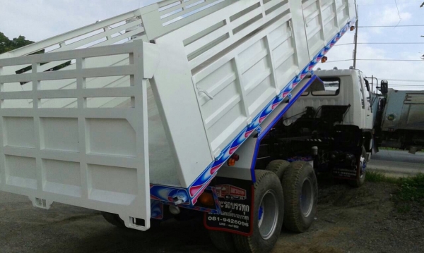 ขายรถสิบล้อดัมพ์ HINO 2K เครื่อง 240 แรง ปี 40 เครื่องเดิม เกียร์เดิม ยางใหม่ แอร์เย็น มีระบบลากพ่วง ทะเบียนพร้อม