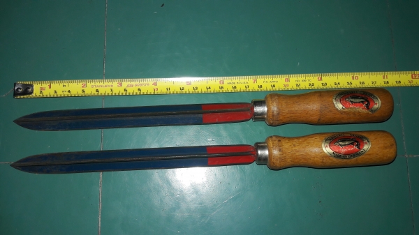 ขายเหล็กขูดชาร์ปตราปลา Made in Germany.ขนาดใบ 7นิ้วใหม่เก่าเก็บ