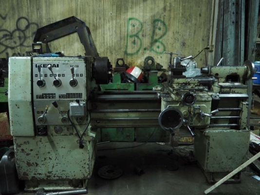 ขายเครื่องกลึง IKEGAI 5 ฟุต ขนาด 400 X 550 เครื่องสวย สภาพดี พร้อมใช้งานราคาเบาๆครับ