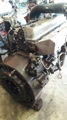 เครื่องยนต์มิตซูบิชิ6D16TF#230แรงม้าเครื่องติดนิ่มแน่นตามสภาพ ขาดชุดเขาควายเทอร์โบเจ้าของฝากขายครับ