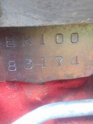 ขายเครื่องยนต์ EK 100 ขายแล้วครับ