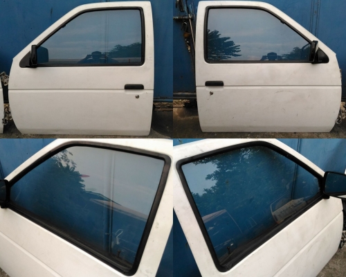 ประตูคู่หน้ามือหมุน Datsun Japan ใส่ BIG M แท้ญี่ปุ่น